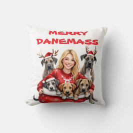 BEAUTIFUL GREAT DANE CUSHION KUDDE