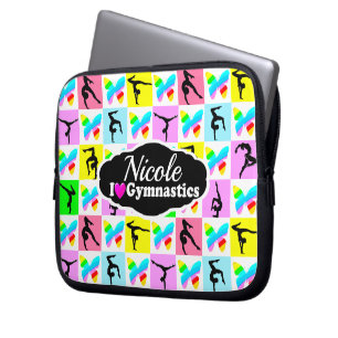 BEAUTIFUL GYMNASTIK BUTTERFLY DESIGN LAPTOP FODRAL