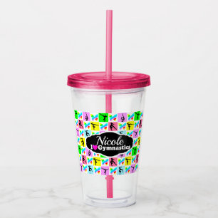 BEAUTIFUL GYMNASTIK BUTTERFLY DESIGN TAKE AWAY MUGG