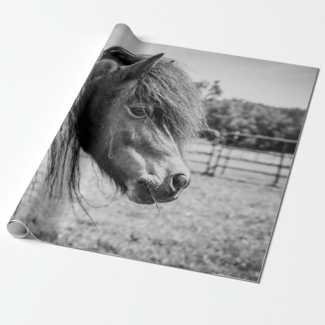 BEAUTIFUL HORSE PRESENTPAPPER (Utrullad)