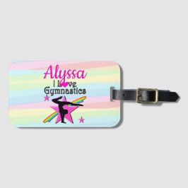 BEAUTIFUL I KÄRLEK GYMNASTICS DESIGN BAGAGEBRICKA