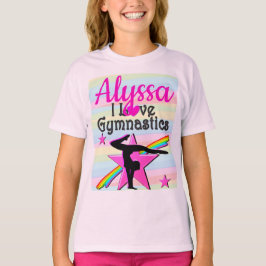 BEAUTIFUL I KÄRLEK GYMNASTICS DESIGN T SHIRT