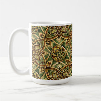 BEAUTIFUL IRISH CELTIC KNOT KAFFEMUGG