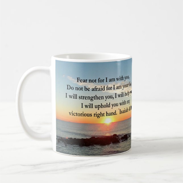 BEAUTIFUL ISAIAH 41:10 SUNRISE KAFFEMUGG (Vänster)