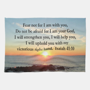 BEAUTIFUL ISAIAH 41:10 SUNRISE KÖKSHANDDUK