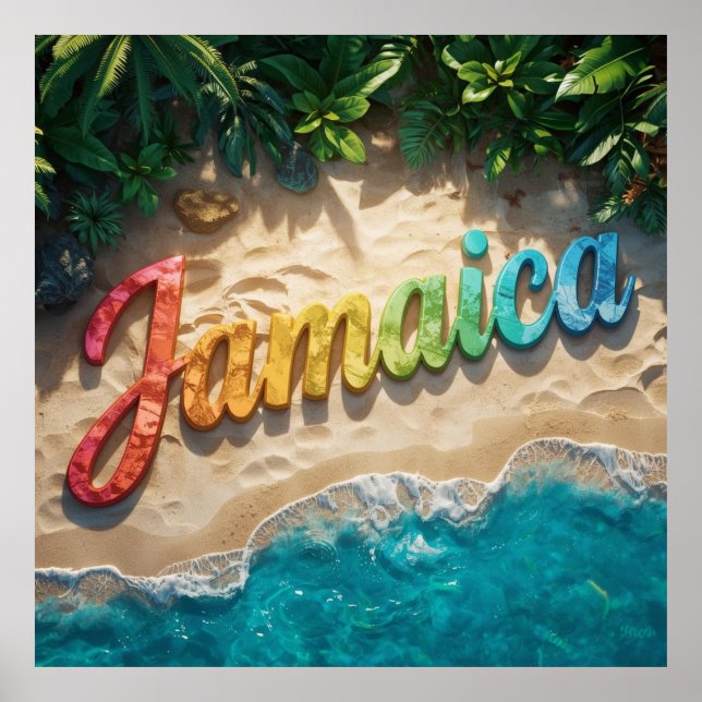 beautiful jamaica  poster (Framsidan)