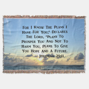 BEAUTIFUL JEREMIAH 29:11 SCRIPTURE VERSE MYSFILT