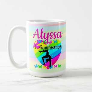 BEAUTIFUL KÄRLEK GYMNASTICS FOREVER DESIGN KAFFEMUGG