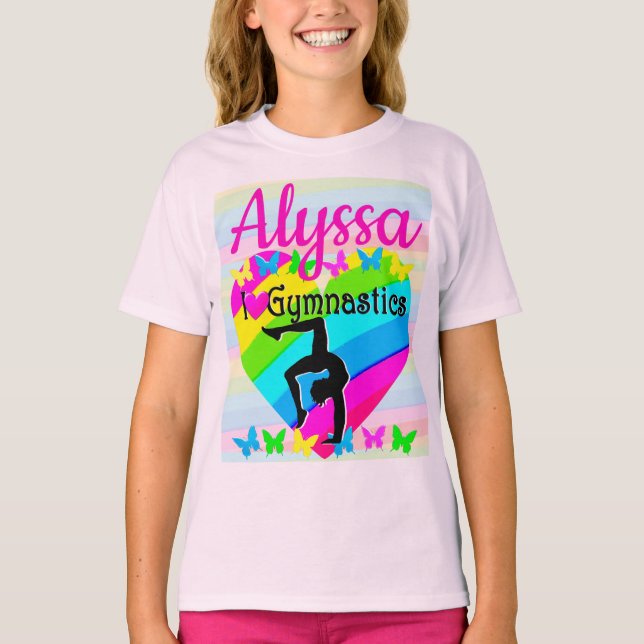 BEAUTIFUL KÄRLEK GYMNASTICS FOREVER DESIGN T SHIRT (Framsida)