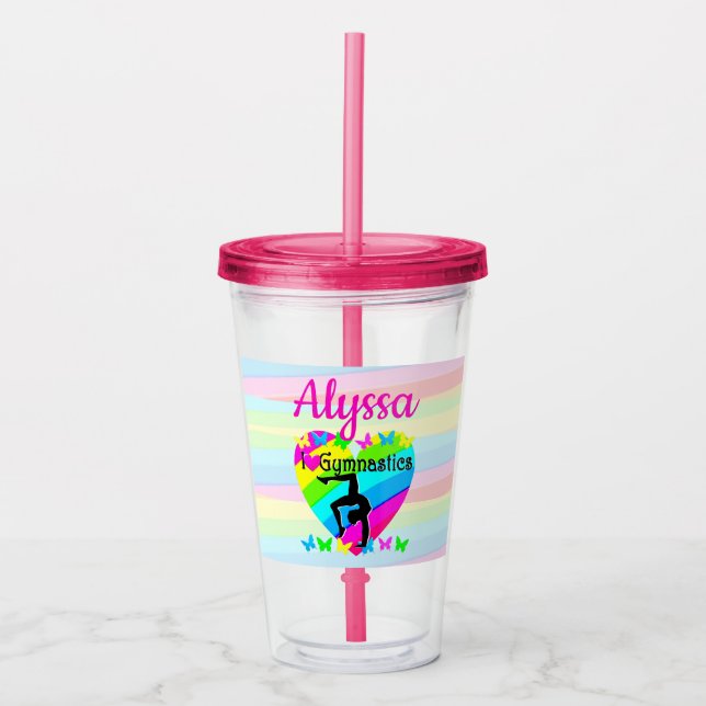 BEAUTIFUL KÄRLEK GYMNASTICS FOREVER DESIGN TAKE AWAY MUGG (Framsida)