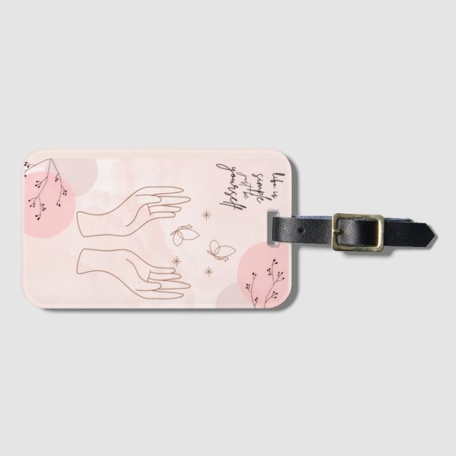 beautiful luggage tag bagagebricka (Framsida horisontal)