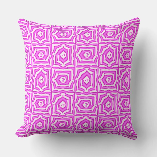 Beautiful Magenta Summer Design    kissen Kudde (Framsida)