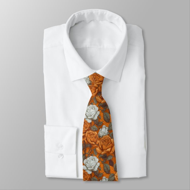 Beautiful Menswear Ties Gardenias Flower Slips (Bunden)
