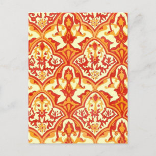 BEAUTIFUL MÖNSTER - RED & ORANGE VYKORT