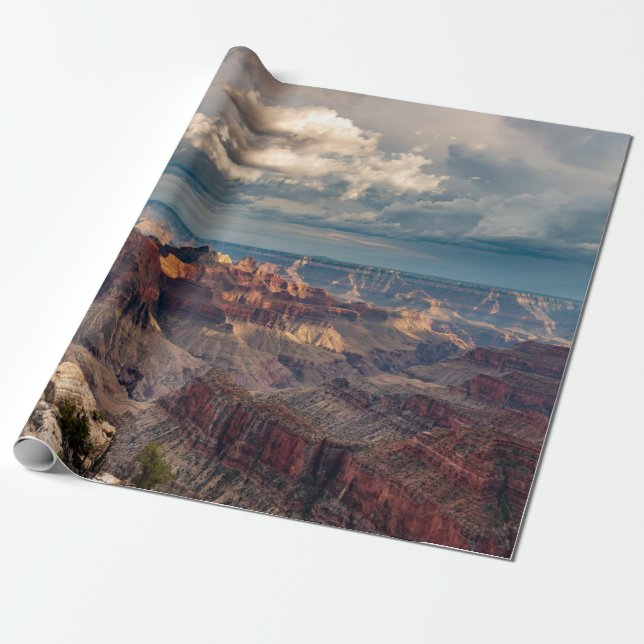 BEAUTIFUL MOUTAIN LANDSCAPE PRESENTPAPPER (Utrullad)