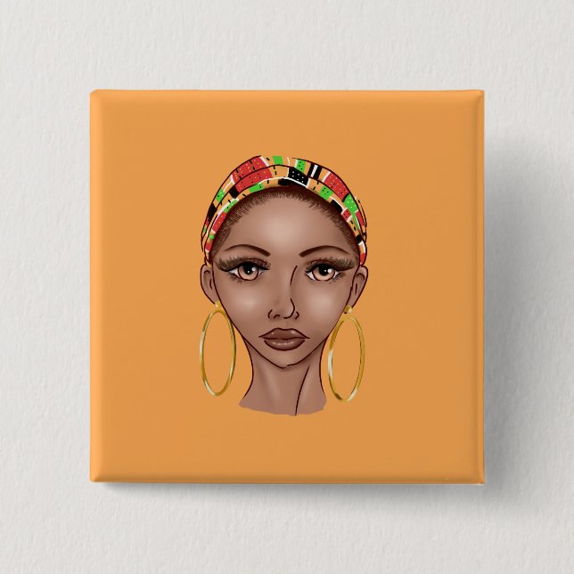 BEAUTIFUL NATURAL BLACK WOMAN KNAPP (Framsida)