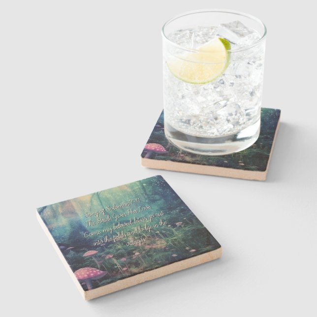 Beautiful Nature Wedding  Stenunderlägg (Sidan)