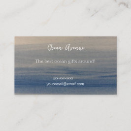 BEAUTIFUL OCEAN-Affärskort Visitkort