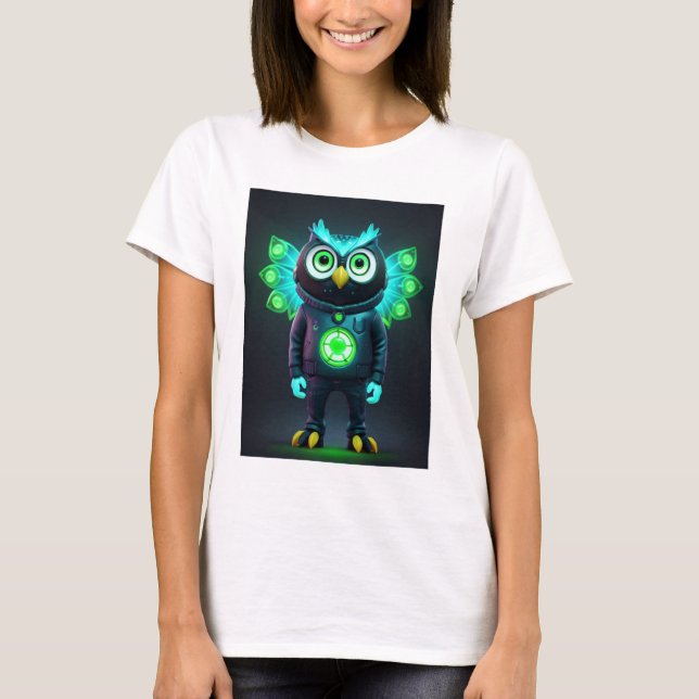 Beautiful Owls T Shirt (Framsida)