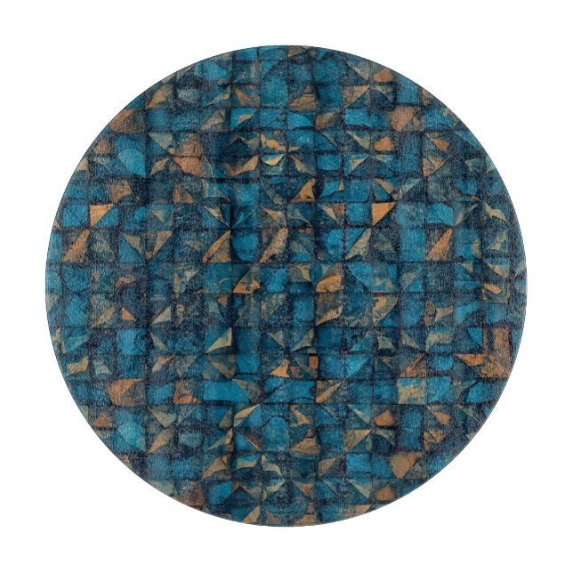 Beautiful Patchwork "Look" in Dark Teal (Framsidan)