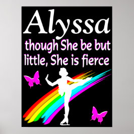 BEAUTIFUL PERSONLIG FIERCE-SKATER POSTER