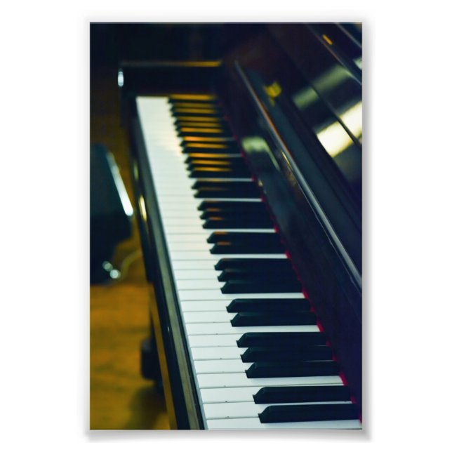 Beautiful Piano Fototryck (Framsidan)