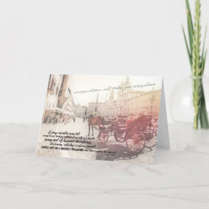 BEAUTIFUL PIAZZA-gratulationskort Tack Kort