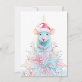 Beautiful Rat Christmas Cards Julkort