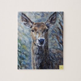 Beautiful Reindeer puzzle Pussel