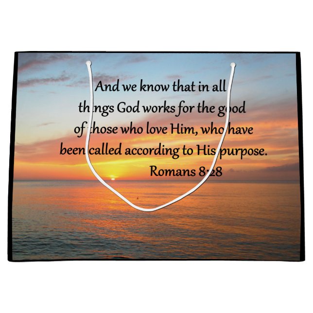 BEAUTIFUL ROMANS 8:28 SUNRISE PHOTO (Framsidan)