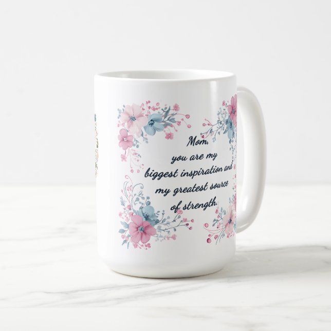 Beautiful Sentiment For Mom Wrap Kaffemugg (Framsida höger)