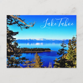 BEAUTIFUL SJÖ TAHOE POSTCARD VYKORT