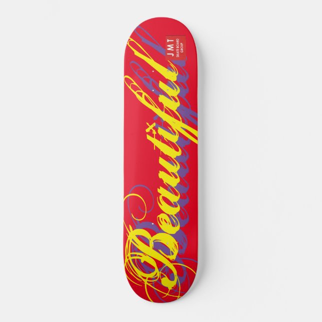 BEAUTIFUL SKATEBOARDS /JMT SKATEBOARDS (Framsida)