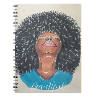 "Beautiful" Spiral Notebook Anteckningsbok