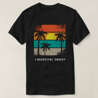 beautiful sunset t shirt