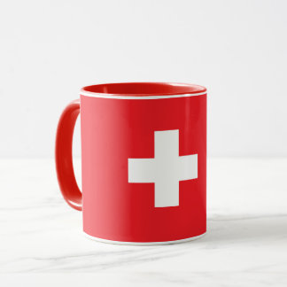 Beautiful Switzerland Flag Mug Mugg