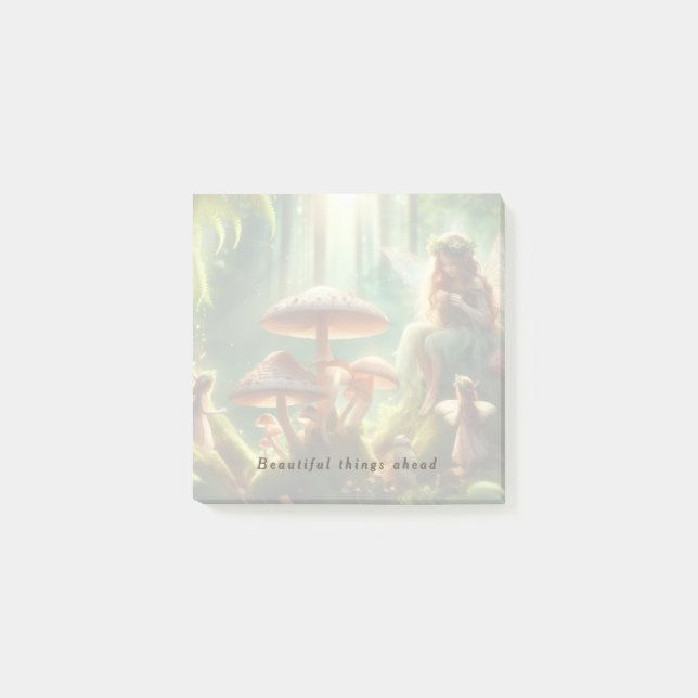 Beautiful Things Ahead Desk Notes - Post-It Notes (Framsida)