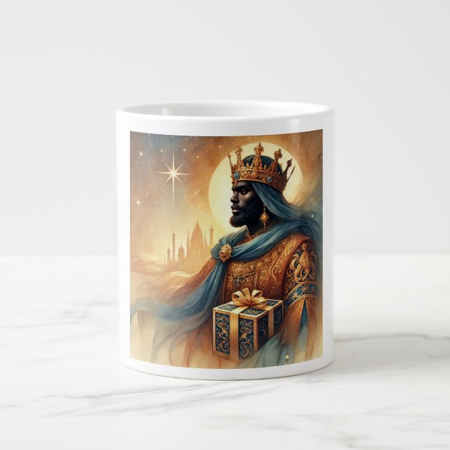 Beautiful Three Kings Portrait Mug Jumbo Mugg (Framsidan)