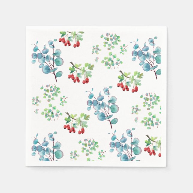 Beautiful unique 4th of July Napkins Pappersservett (Framsidan)