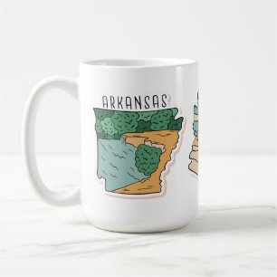 BEAUTIFUL USA STATER LANDSCAPE POSTCARD SET KAFFEMUGG