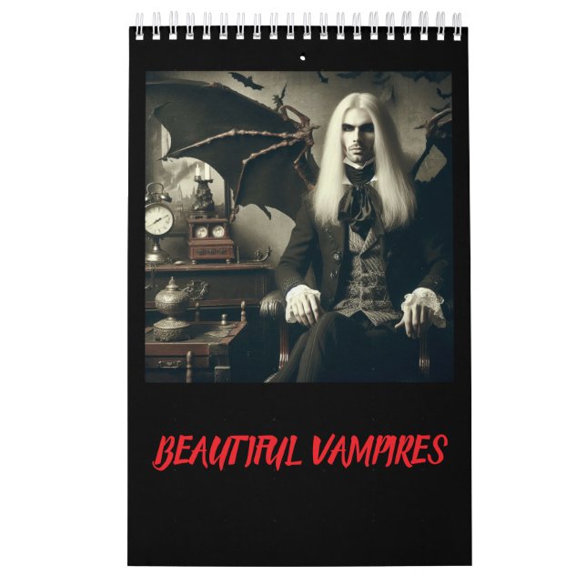 BEAUTIFUL VAMPIRE MANAR KVINNOR OCH BARNFOTOS KALENDER (Omslag)