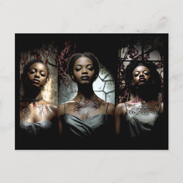 Beautiful Vamps Vykort (Framsida)