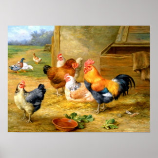 beautiful vintage poster painting 21