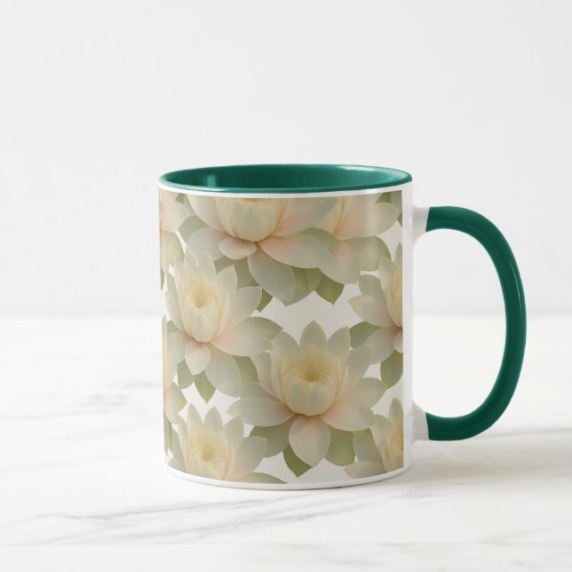Beautiful Water lilies  Mugg (Höger)