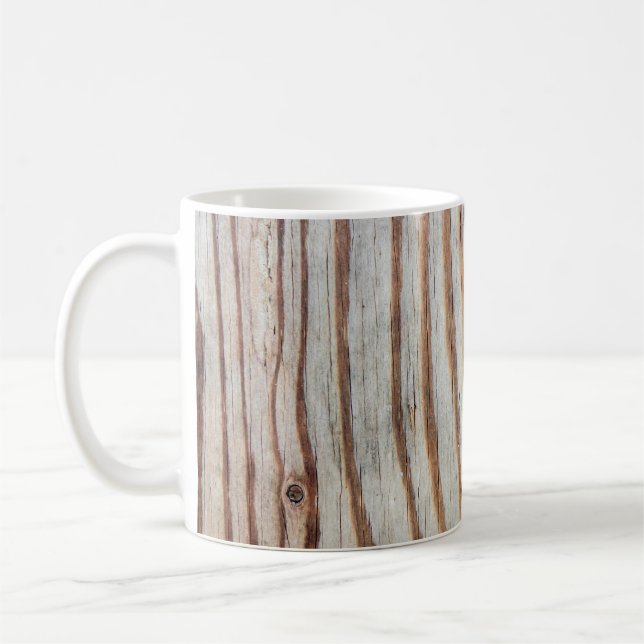 Beautiful wooden texture or backgroundabstract, gr kaffemugg (Vänster)