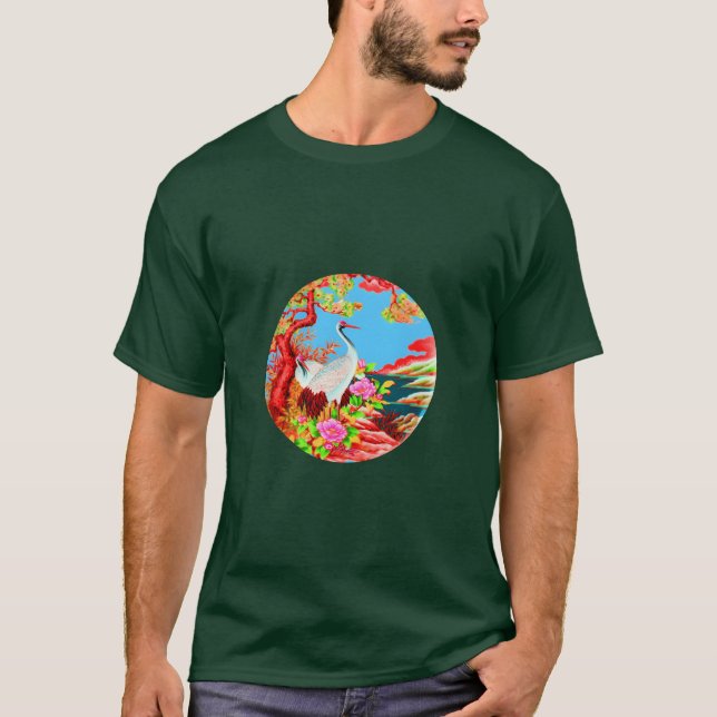 Beautifull Fågelpars presentvän T Shirt (Framsida)