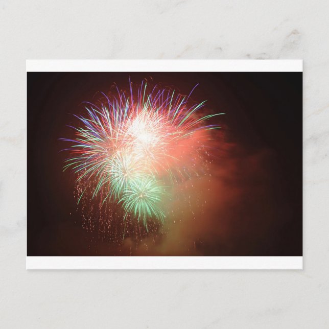 BEAUTIFULLA FIREWORKS VYKORT (Framsida)