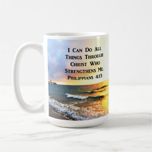 BEAUTIFULLA PHILIPPIANER 4:13 SCRIPTURE PHOTO KAFFEMUGG