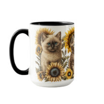 BEAUTIFULLA VATTENFÄRGKITTENTER MED SUNFLÖDEN