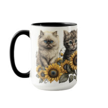 BEAUTIFULLA VATTENFÄRGKITTENTER MED SUNFLÖDEN